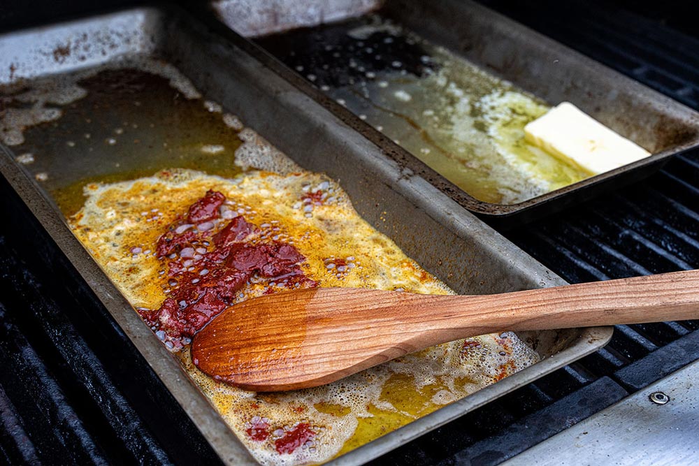 Gewürzsauce zubereiten