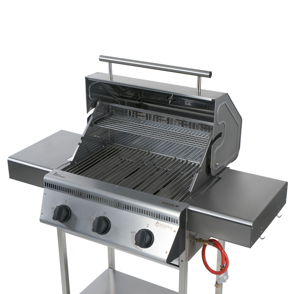 Grilldeckel mit ordentlich Platz im Inneren