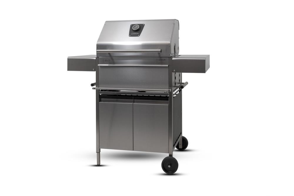 Der Unterschrank rundet das Gesamtbild des Grills ab