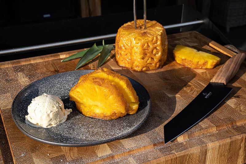 Rum Ananas, karamellisiert