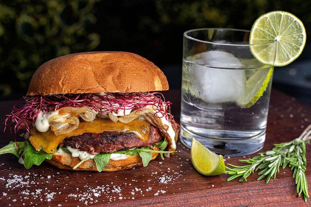 GIN-TONIC BURGER