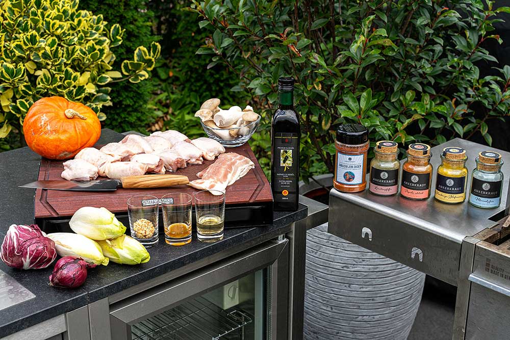 Pollo Fino mit winterlichem Hokkaido Salat