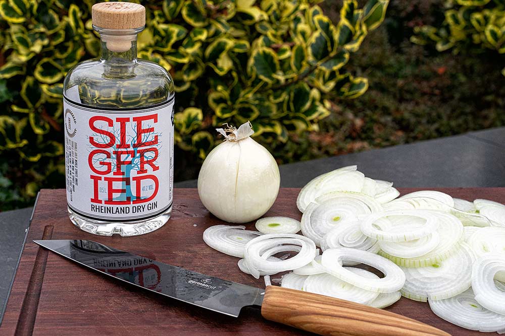 Zwiebeln vorbereiten