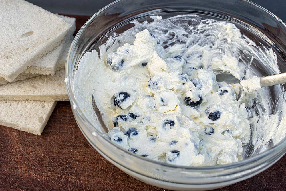 Blaubeeren hinzufügen