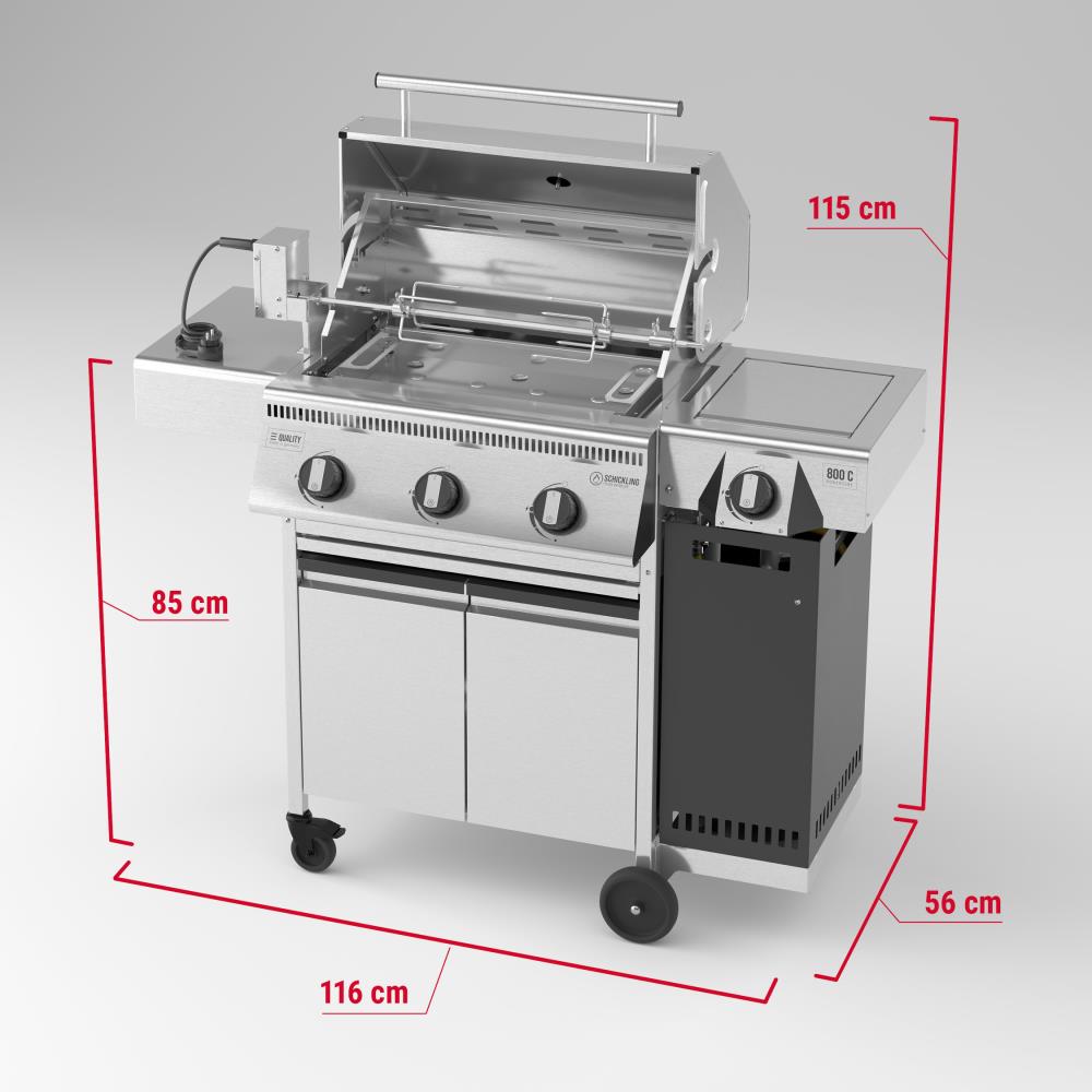 Produktmaße Henry L - Pro