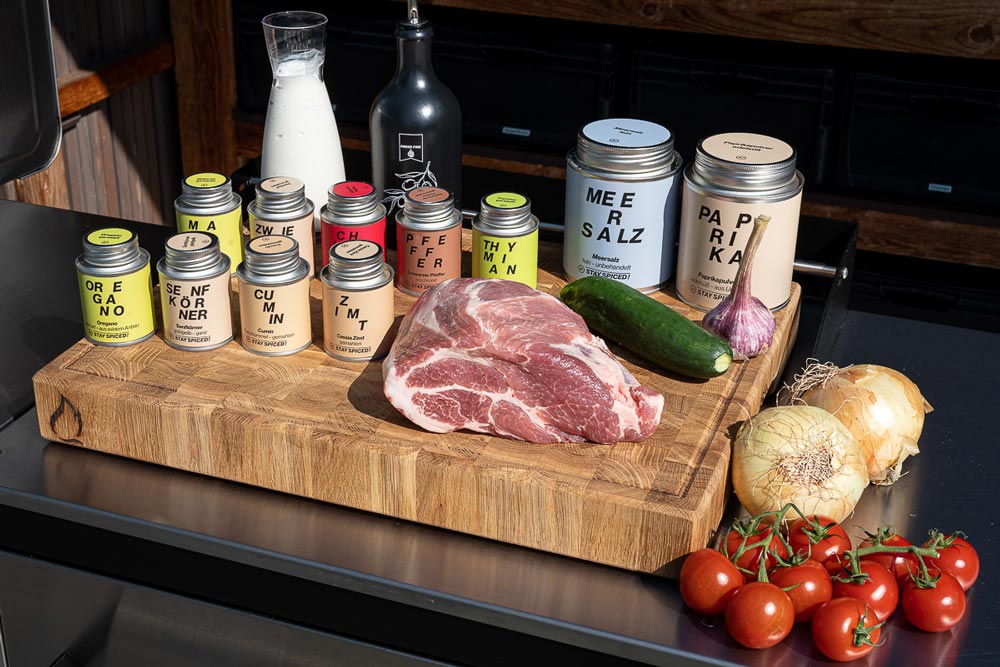 Gyros vom Drehspieß Zutatenbild