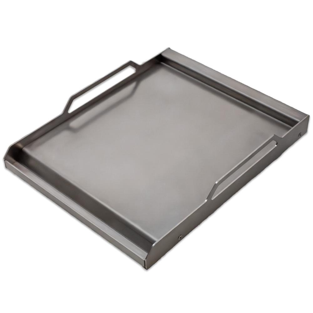 Plancha Grillplatte aus Edelstahl - XL, 6 kg, 35 x 44 cm