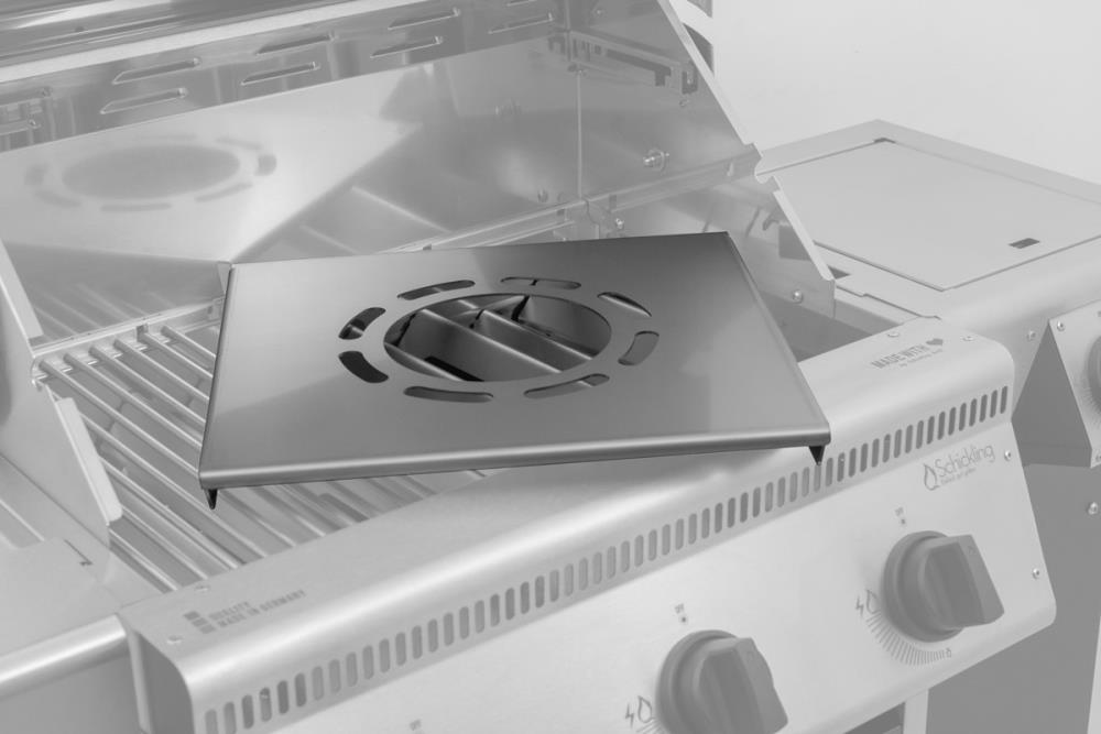 Wok-Auflage L aus Edelstahl