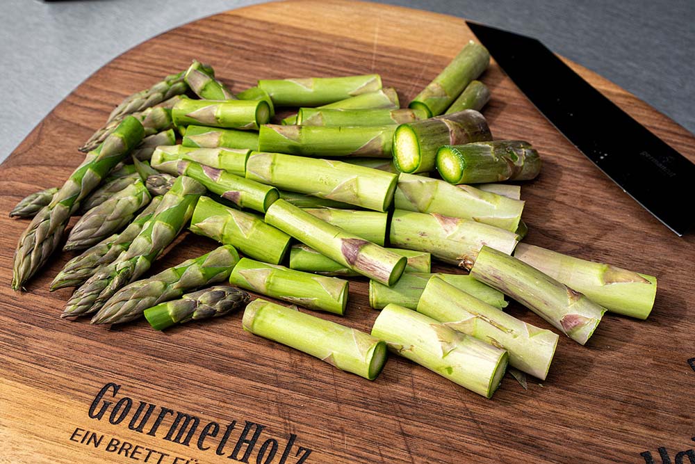 Spargel blanchieren
