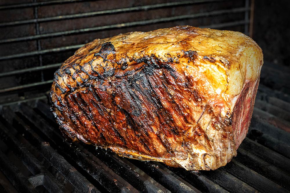 Dry Aged T-Bone Steak scharf angegrillt