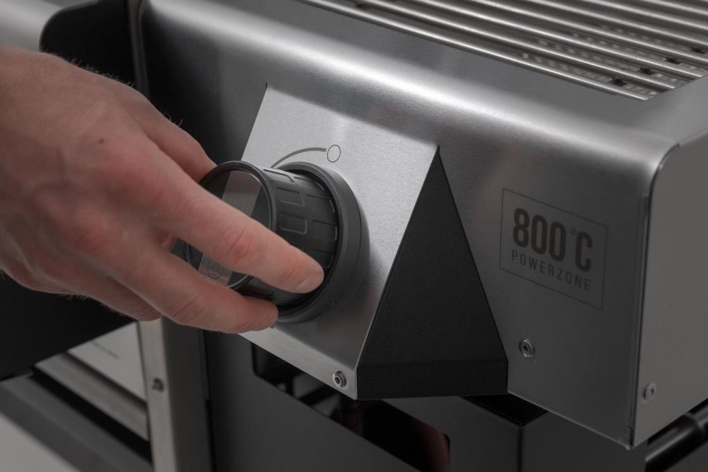 Der Regler liegt gut in der Hand