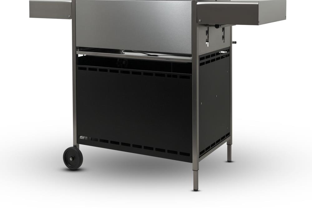 Die Rückwände bestehen aus pulverbeschichtetem, verzinktem Stahl