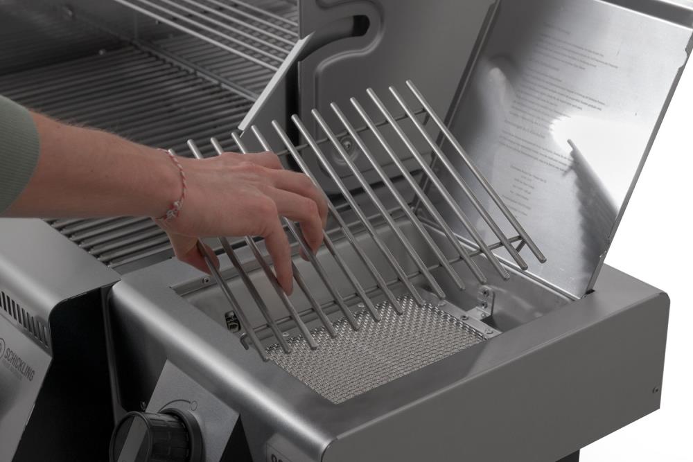 Grillfläche der Powerzone: 23,5 x 27,5 cm