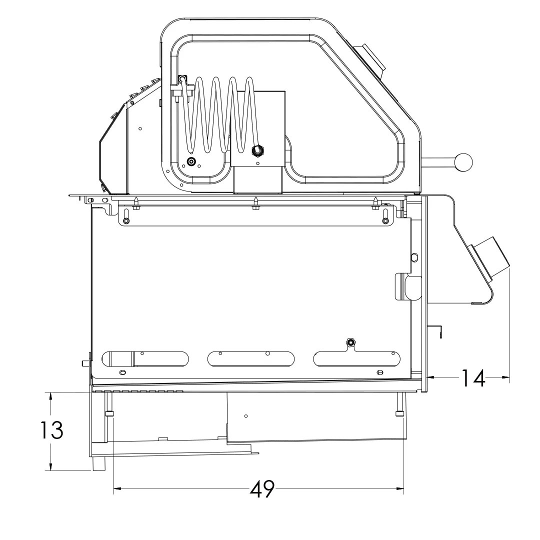 Big Rocket Highend Gasgrill - Maße 1