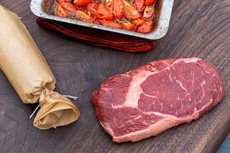 Fleisch früher aus dem Kühlschrank nehmen