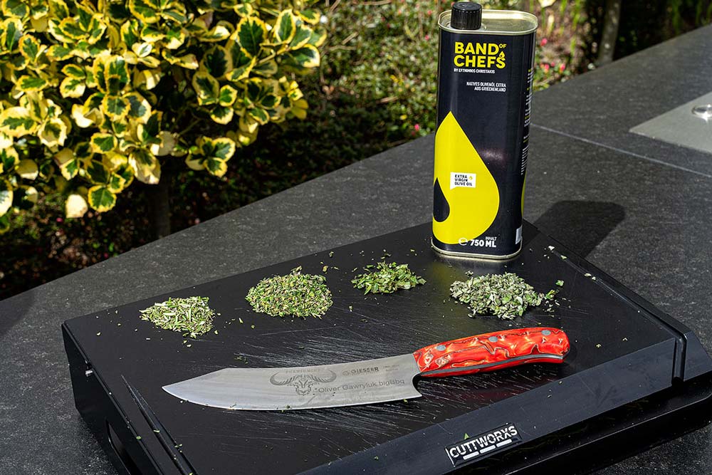 Selbstgemachte Kräutersauce