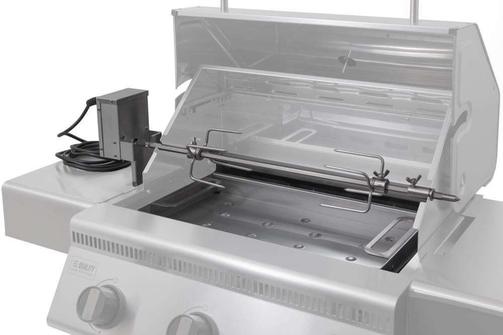 Drehspieß mit Heckling für den Gasgrill Henry L