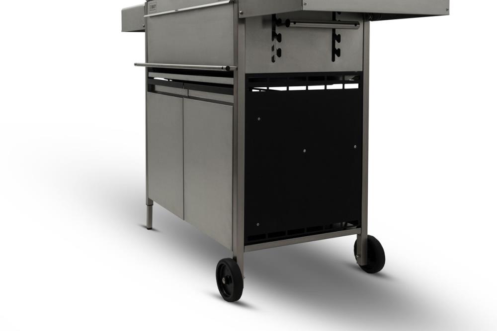 Die Seitenwände bestehen auch aus pulverbeschichtetem, verzinktem Stahl