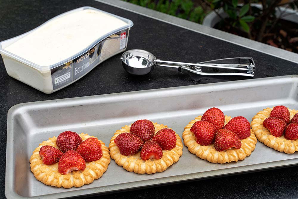 Torteletts vorbereiten