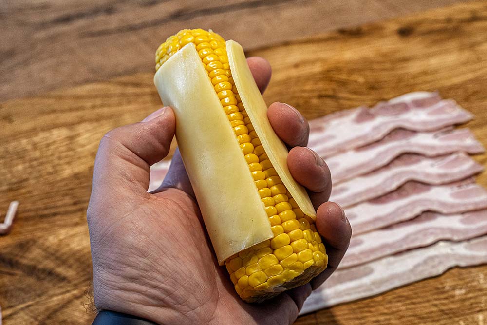 Maiskolben vorbereiten