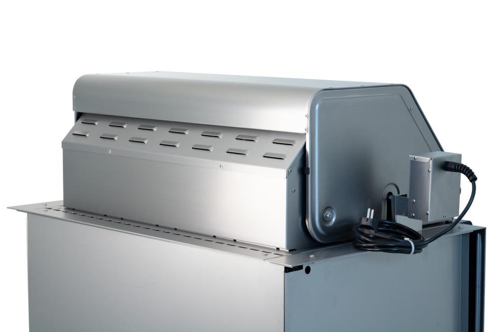 Rückansicht Einbau Gasgrill Hermann XL