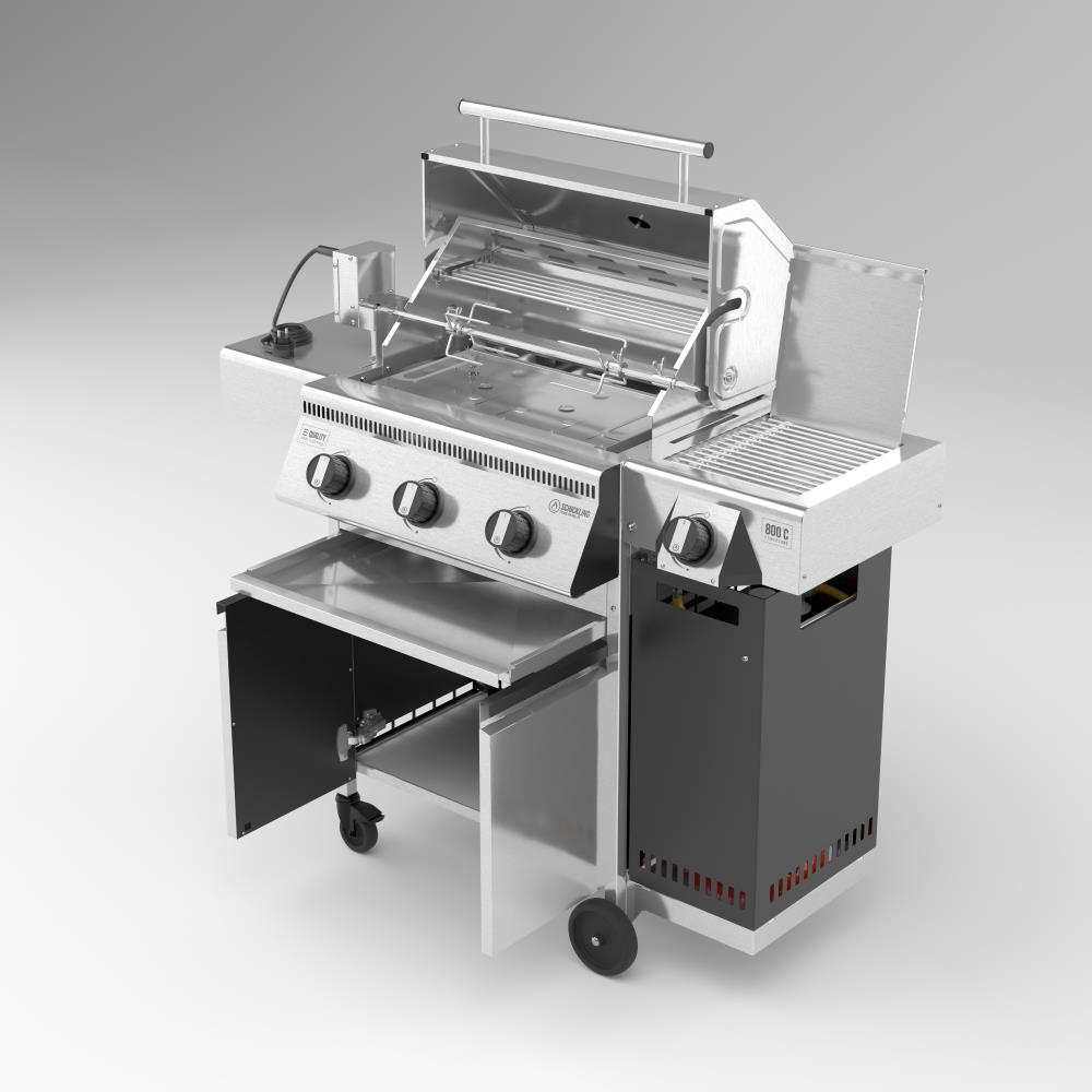 Der Henry L - Pro hat viele Funktionen und ganz viel Stauraum