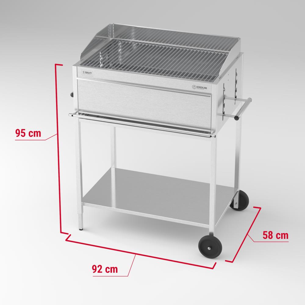 Produktmaße des Walter XL - Basic