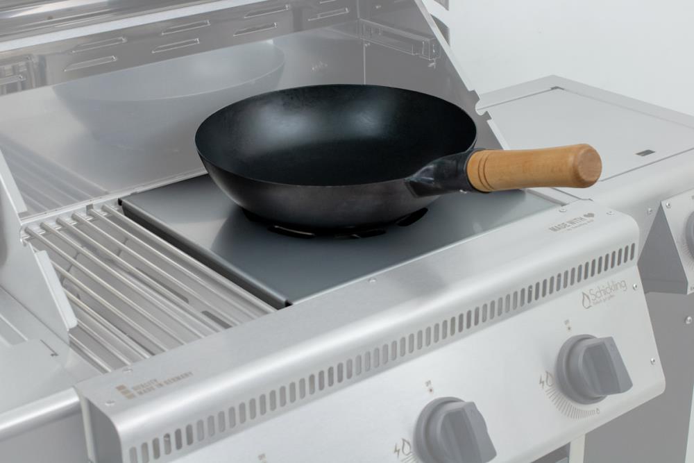 30 cm Wok mit Auflage L