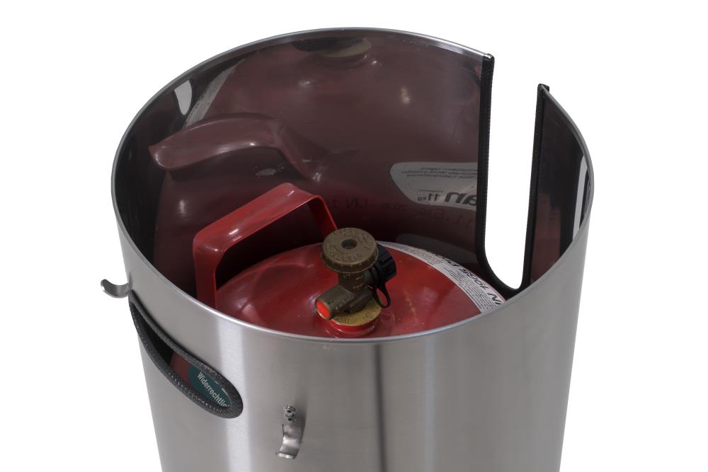 Für Gasflaschen bis zu 11 Kg