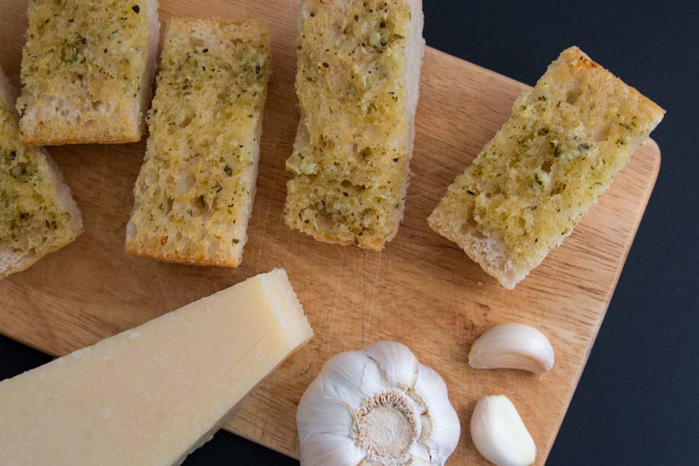 Knoblauchbrot vom Schickling Grill