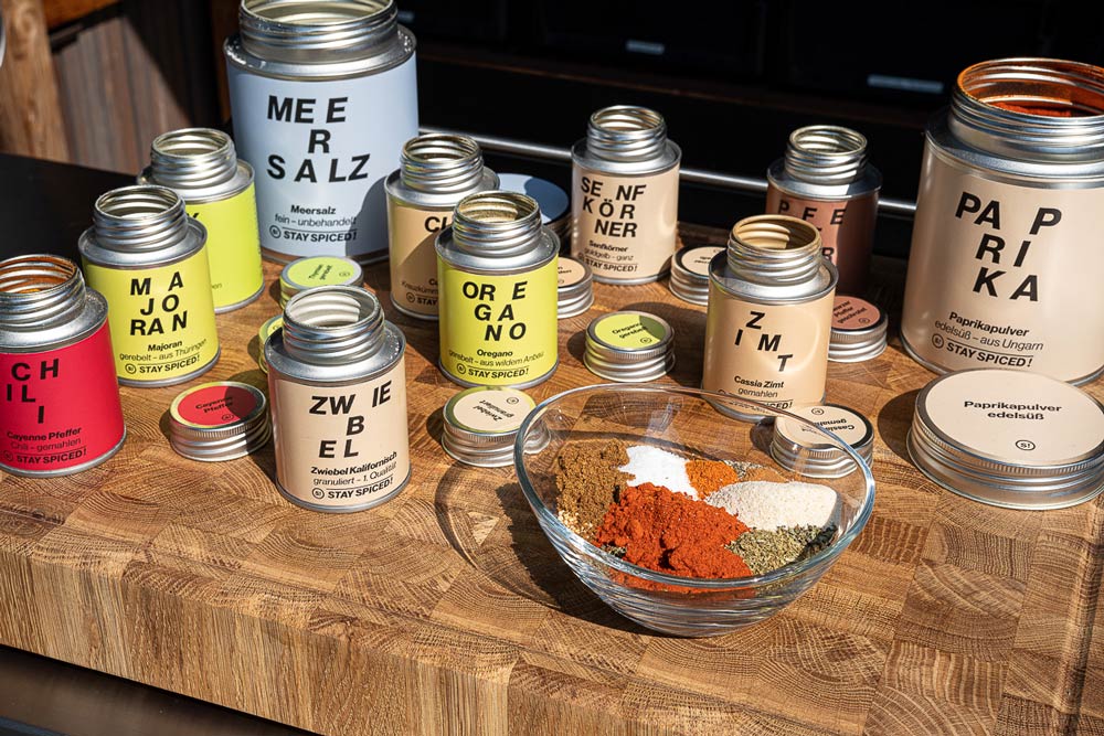 Gewürze vermengen