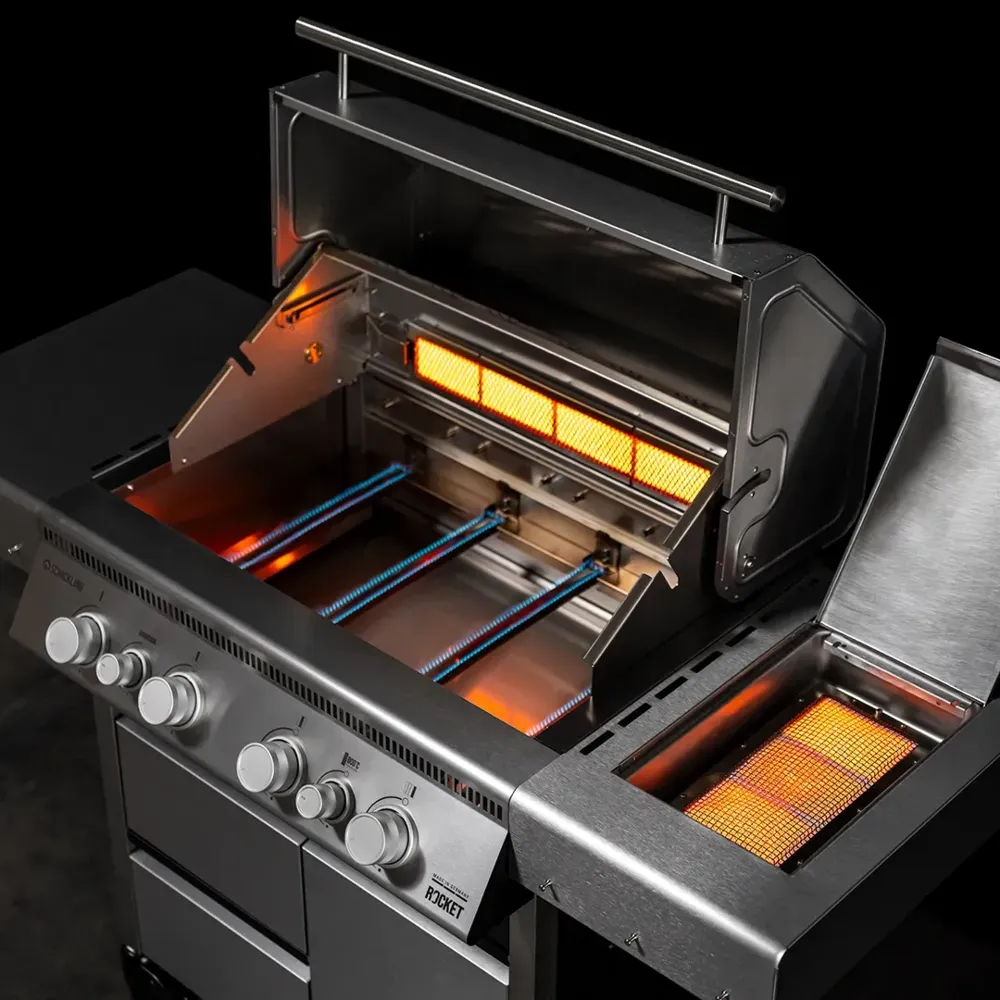 Volle Power- alle Brenner an