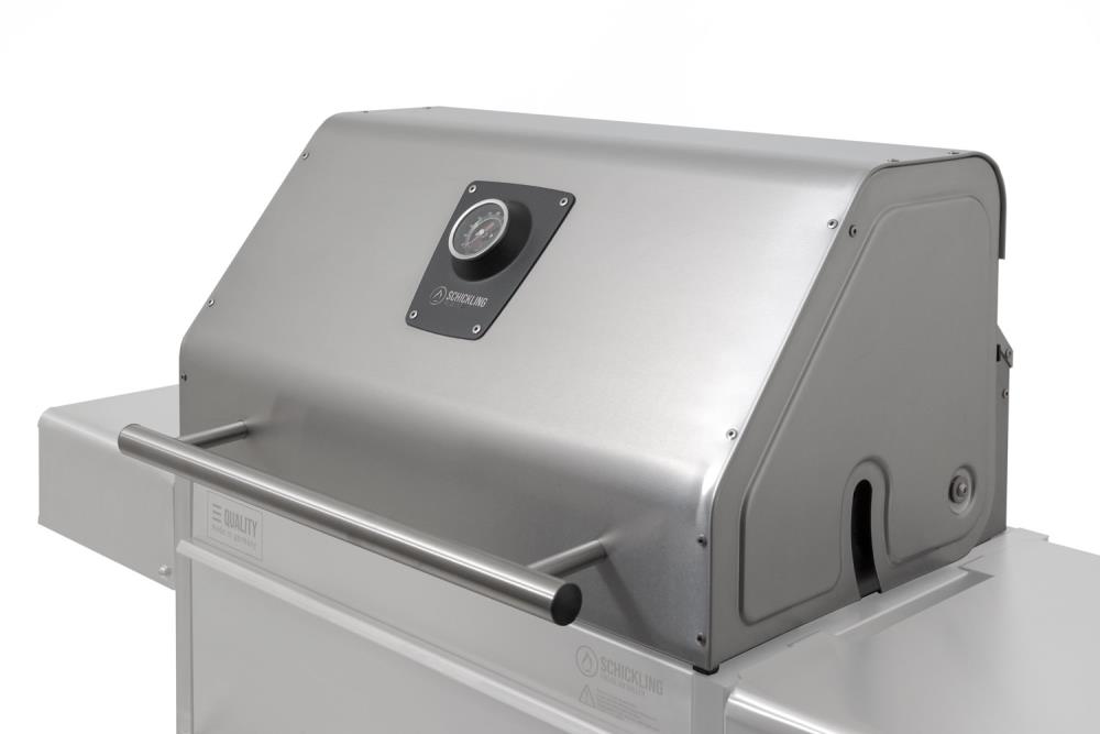 Edelstahl Grilldeckel für Holzkohlegrill für Holzkohlegrill Willy L