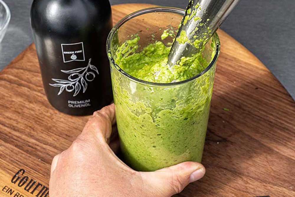 Pesto zubereiten