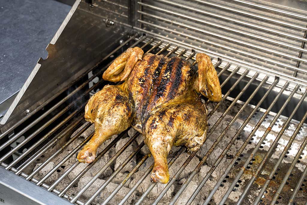 Hähnchen grillen