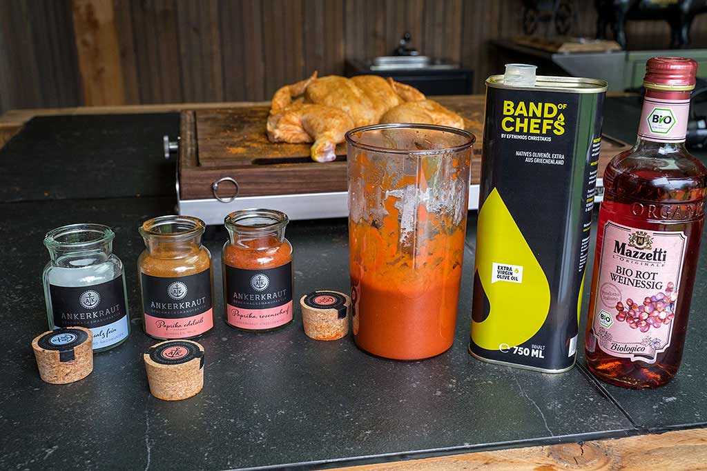 Piri-Piri Sauce würzen