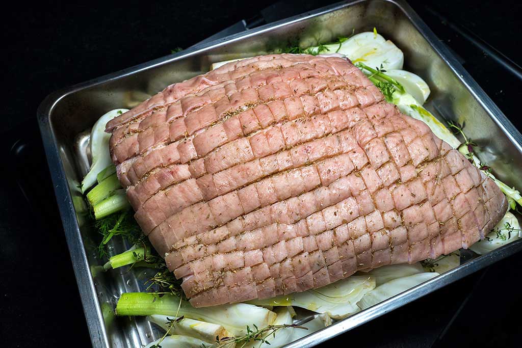 Gemüsebett mit Fenchel & Thymian