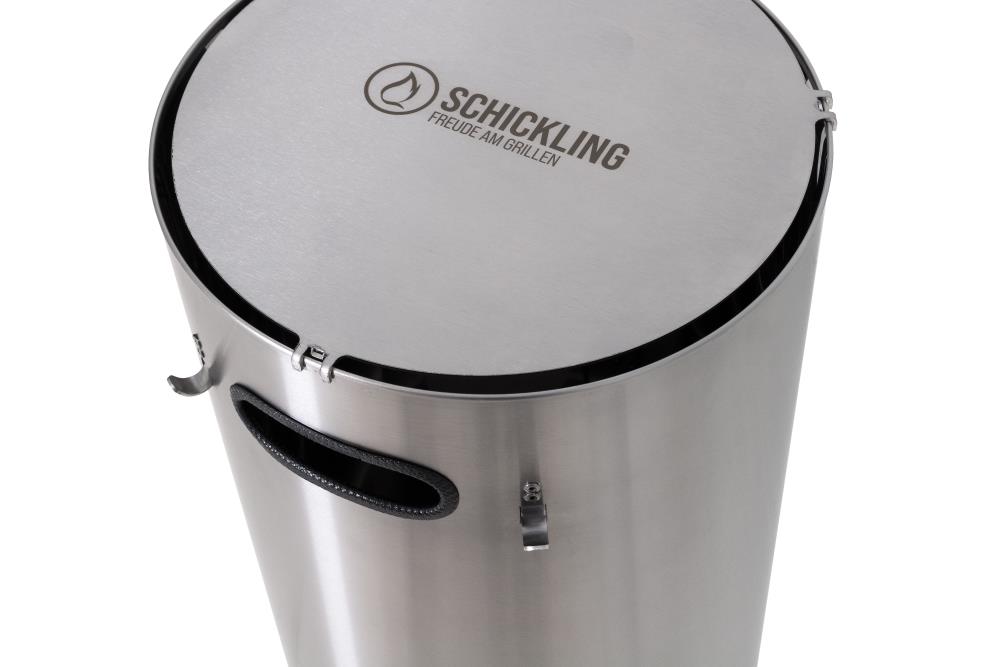 Auf dem Deckel befindet sich das Schickling Logo