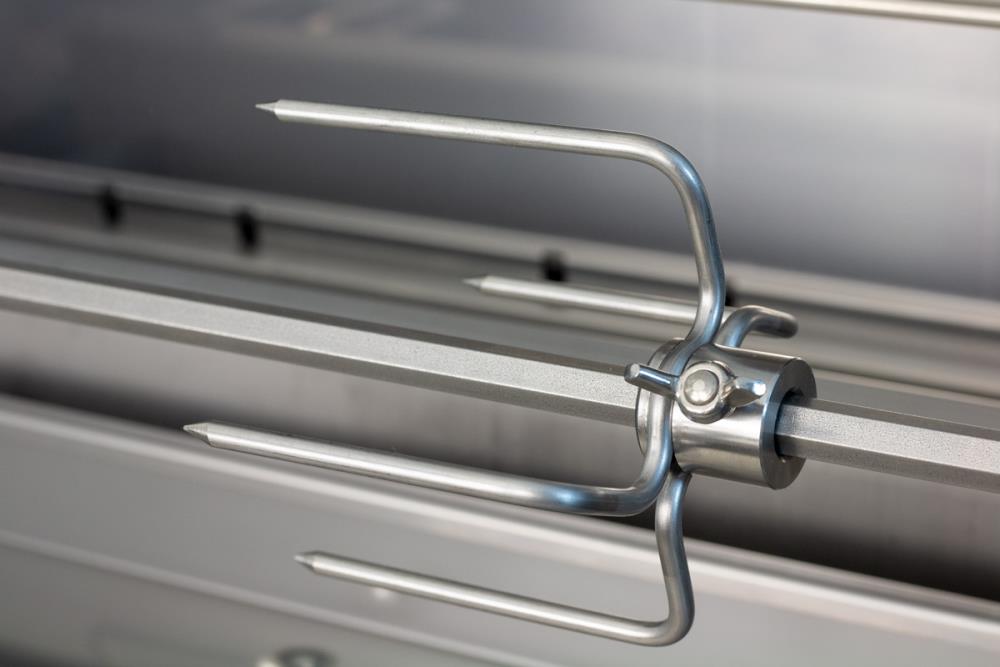 Die Fleischklammern sind für alle Drehspieße von Schickling geeignet