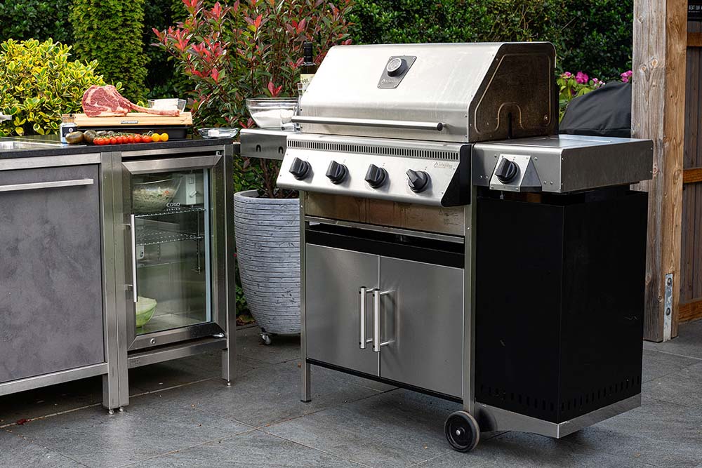 Edelstahl Gasgrill von Schickling