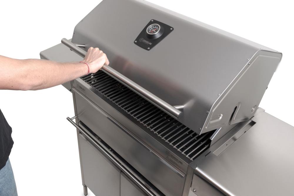 Der Griff bleibt kühl