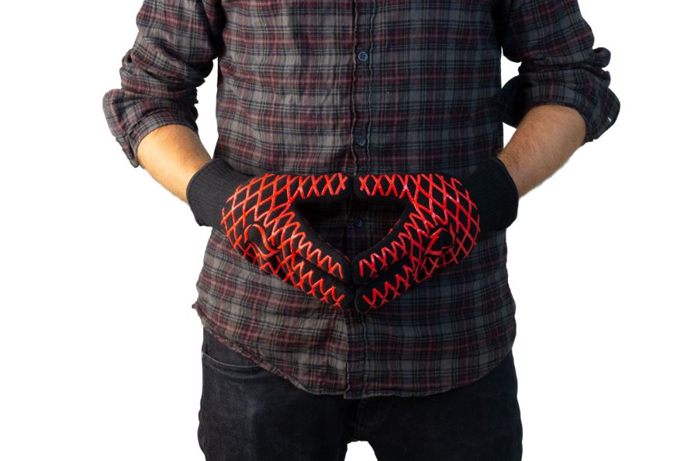 Gut geschützt mit unseren Grillhandschuhen