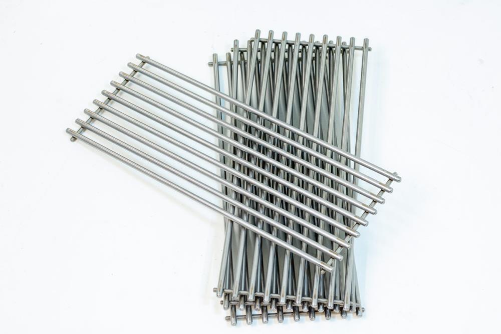 Ein Rostelement misst 44,5 x 18,5 cm