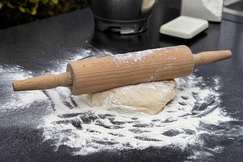 Teig ausrollen