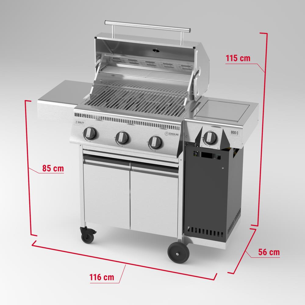 Produktmaße Henry L - Deluxe