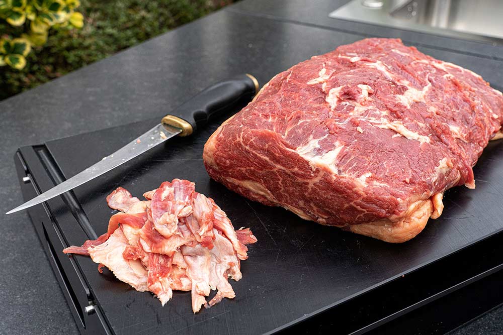 Pariertes Charolais Roastbeef