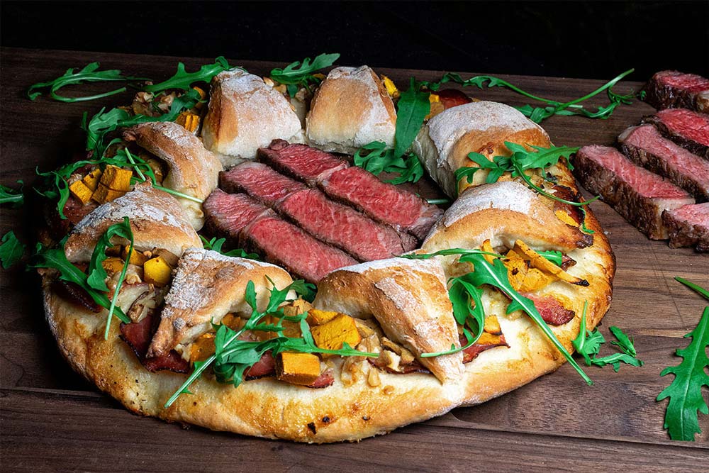 Das Endergebnis: Pizzasonne für deine nächste Grillparty