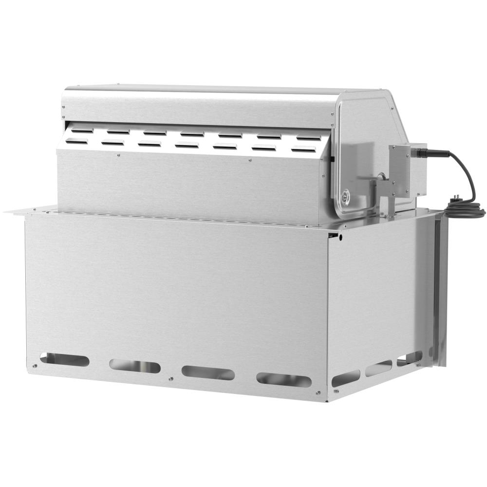 Rückansicht Einbau Gasgrill Hermann XL - Pro