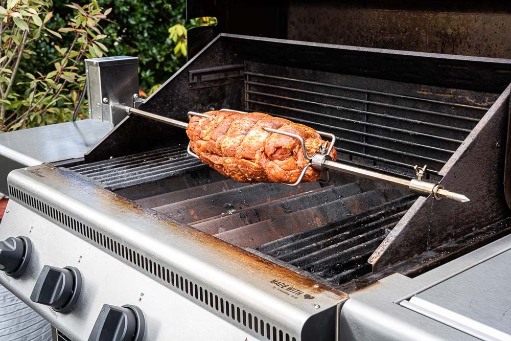 Spießbraten grillen