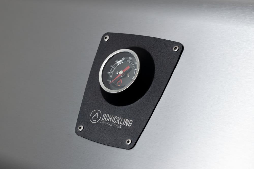 Integriertes Thermometer